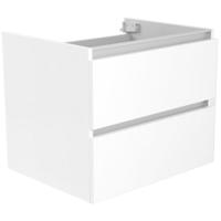 Wiesbaden Vision Onderkast Met 2 Laden - 60x46cm - Glans Wit