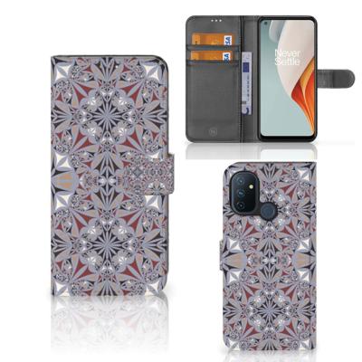 OnePlus Nord N100 | Bookcase | Flower Tiles