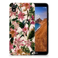 Xiaomi Redmi 7A TPU Case Flowers - thumbnail