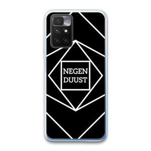 Negenduust geometrisch: Xiaomi Redmi 10 Transparant Hoesje