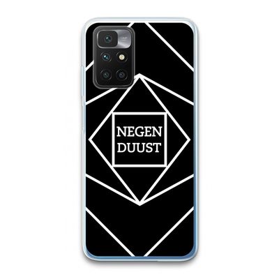 Negenduust geometrisch: Xiaomi Redmi 10 Transparant Hoesje