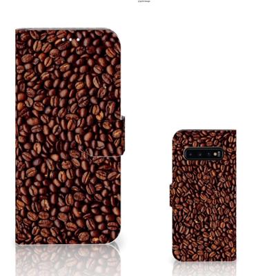 Samsung Galaxy S10 Plus | Book Cover | Koffiebonen