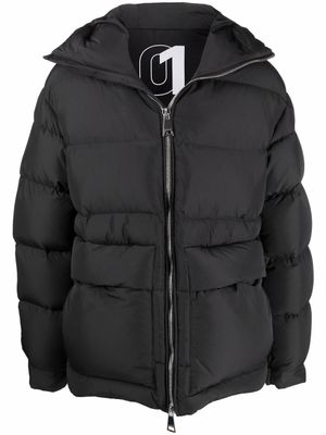 Khrisjoy parka matelassée à logo au dos - Noir