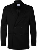 RTA blazer croisé à revers pointus - Noir