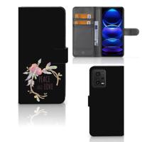 Xiaomi Redmi Note 12 5G | Poco X5 Leuk Hoesje Boho Text | Portemonnee hoesje