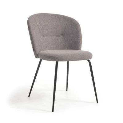 Kave Home Anoha eetkamerstoel Grijs