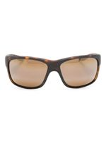 Maui Jim lunettes de soleil à monture rectangulaire - Marron Maui Jim lunettes de soleil à monture rectangulaire - Marron