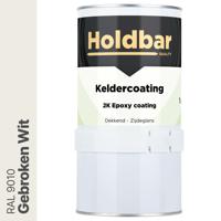 Holdbar Keldercoating Gebroken Wit (RAL 9010) 1 kg