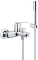 Grohe Eurosmart Cosmopolitan badmengkraan incl. handdouche met 1 straalsoort chroom
