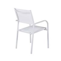 Venture Home Santorini Eetkamerstoel - Wit - 2-pack