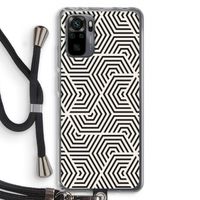 Magic pattern: Xiaomi Redmi Note 10 Pro Transparant Hoesje met koord