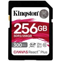 Kingston Canvas React Plus SD-kaart 256 GB Class 10 UHS-II