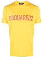 DSQUARED2 t-shirt à logo imprimé - Jaune - thumbnail