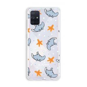 Manta: Galaxy A71 Transparant Hoesje
