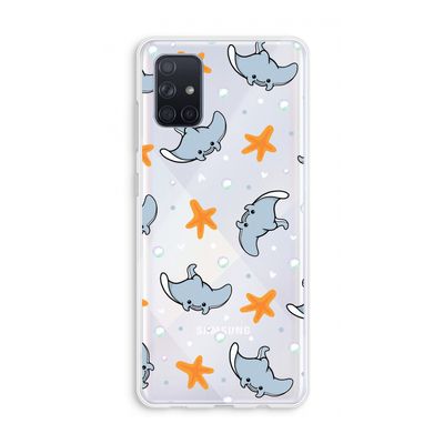 Manta: Galaxy A71 Transparant Hoesje