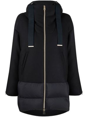 Herno doudoune à capuche - Bleu