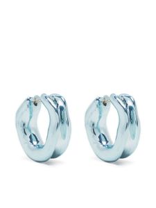 Vann Jewelry boucles d'oreilles U - Bleu