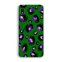Green Cheetah: Samsung Galaxy A10 Transparant Hoesje