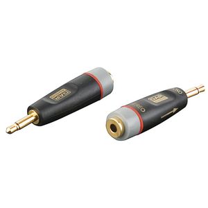 DAP Xcaliber XGA43 Mini Jack male mono naar Mini Jack female stereo verloopplug