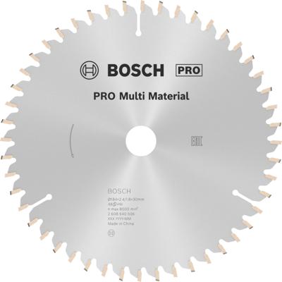 Bosch Accessoires Cirkelzaagblad Multi Material 184 x 30 x 2,4 mm, 48 1st - 2608640506
