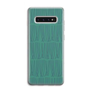 Swirls: Samsung Galaxy S10 4G Transparant Hoesje