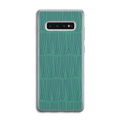 Swirls: Samsung Galaxy S10 4G Transparant Hoesje
