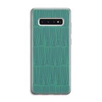 Swirls: Samsung Galaxy S10 4G Transparant Hoesje