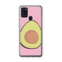 Avocado: Samsung Galaxy A21s Transparant Hoesje