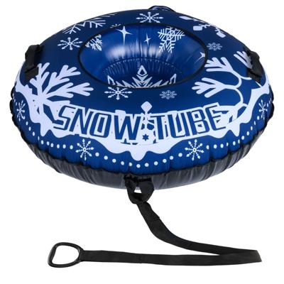 Opblaasbare Sneeuwboei Stevige Sneeuwslee van 107 cm met Afneembare Sleepband