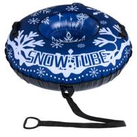 Opblaasbare Sneeuwboei Stevige Sneeuwslee van 107 cm met Afneembare Sleepband