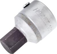 HAZET Dopsleutelbit 1010-17 · 3/4 inch (20 mm) vierkant hol · Binnen-zeskant-profiel · SW 17 mm