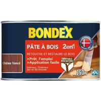 Stucco per legno di quercia scura 2 in 1 - BONDEX - 250 g