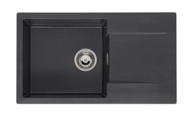 Reginox Amsterdam 43 black silvery spoelbak