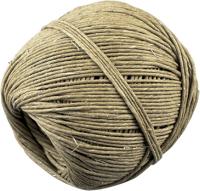 Vlas bindtouw 100 meter 2-draads 100 gram
