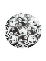 Fornasetti assiette "Tema e variazioni" - Noir - thumbnail