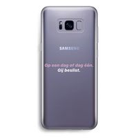 gij beslist: Samsung Galaxy S8 Plus Transparant Hoesje