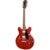 Guild Newark St. Collection Starfire I-12 Cherry Red 12-snarige semi-akoestische gitaar