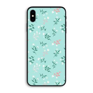 Small white flowers: iPhone XS Max Biologisch afbreekbaar hoesje
