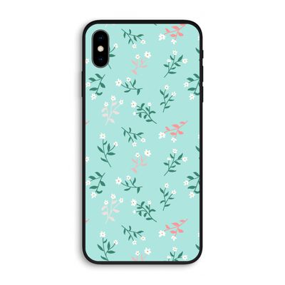 Small white flowers: iPhone XS Max Biologisch afbreekbaar hoesje