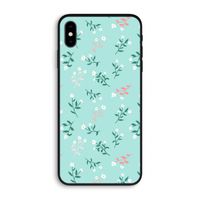 Small white flowers: iPhone XS Max Biologisch afbreekbaar hoesje