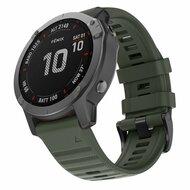 Siliconen bandje - Leger groen - Garmin Fenix 8 - 51mm Siliconen bandje - Leger groen - Garmin Fenix 8 - 51mm