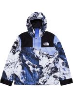 Supreme parka imprimée Supreme x The North Face - Bleu - thumbnail