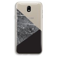 Combinatie marmer: Samsung Galaxy J7 (2017) Transparant Hoesje