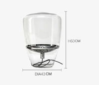 AuroraGlow - Scandinavische Designer Glazen Tafellamp LED