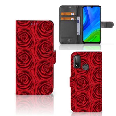 Huawei P Smart 2020 Hoesje Red Roses Huawei P Smart 2020 Hoesje Red Roses