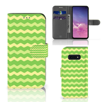 Samsung Galaxy S10e | Telefoon Hoesje | Waves Green