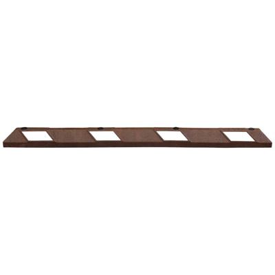 Moravia 284.20.818 Radstopp Park-AID 1800 Parkeerstootbanden (l x b x h) 1800 x 100 x 150 mm