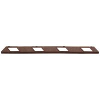 Moravia 284.20.818 Radstopp Park-AID 1800 Parkeerstootbanden (l x b x h) 1800 x 100 x 150 mm