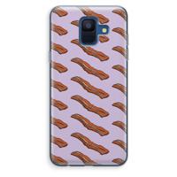 Bacon to my eggs #2: Samsung Galaxy A6 (2018) Transparant Hoesje - thumbnail