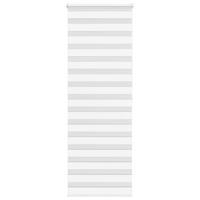 Zebra rolgordijn 90x200 cm stofbreedte 85,9 cm polyester wit